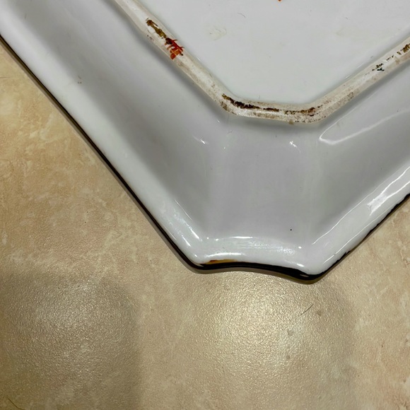 Vintage Hua Ping Tang Zhi Chinese Hand Painted Decorative Plate Rooster Design - Picture 4 of 4